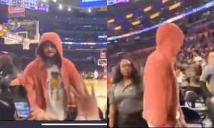 Bad Bunny le metió susto a fanática que lo grabó con el celular