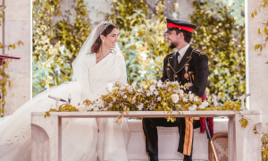 Hussein de Jordania y Rajwa Al-Saif se casan en una fabulosa boda árabe ante la realeza mundial