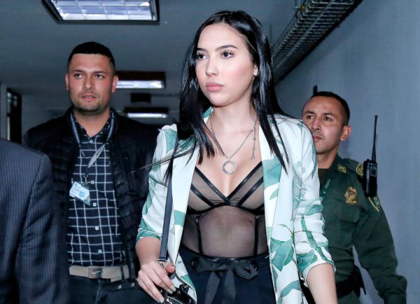 Aida Victoria Merlano está en Europa