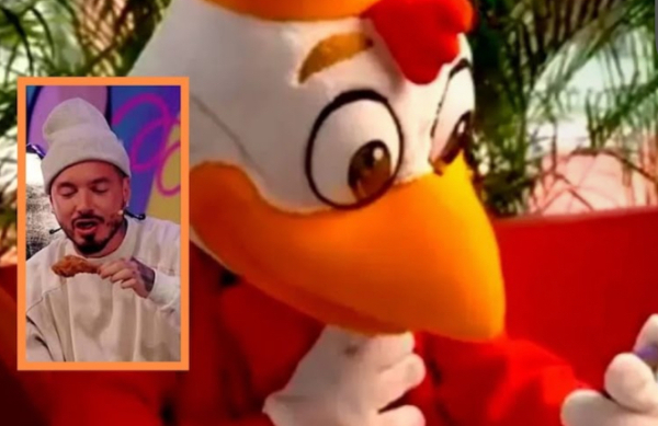 J Balvin prometió tatuarse al pollo Frisby