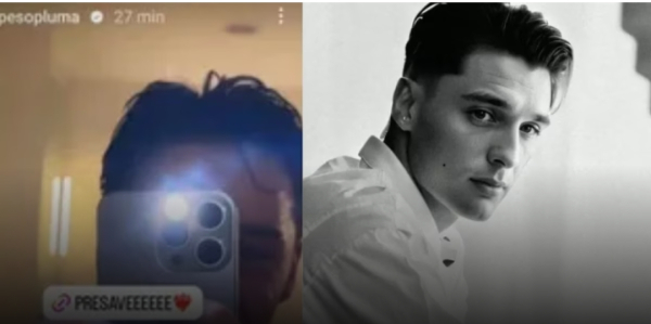 Peso pluma cambió su corte de cabello