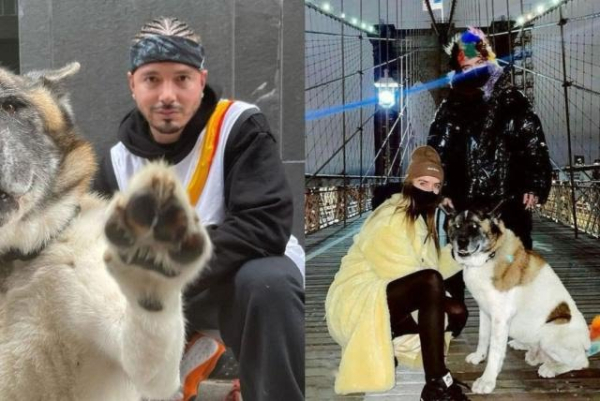 J Balvin despide a su perro Enzo