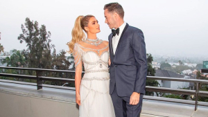 Paris Hilton reveló que tenía 45 vestidos para usar durante su matrimonio